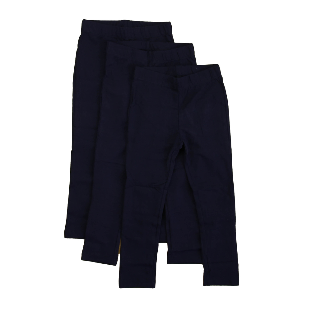Mightly Girls Navy Leggings size: 2T